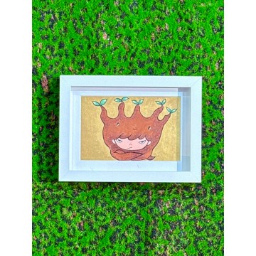 盆景Hibiko 手繪畫 07